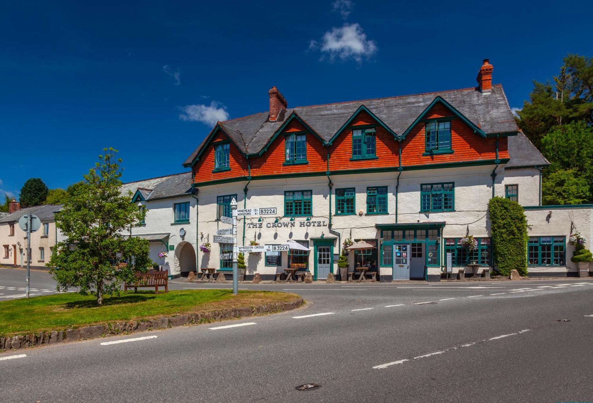 The Crown Hotel Exford Buitenkant foto