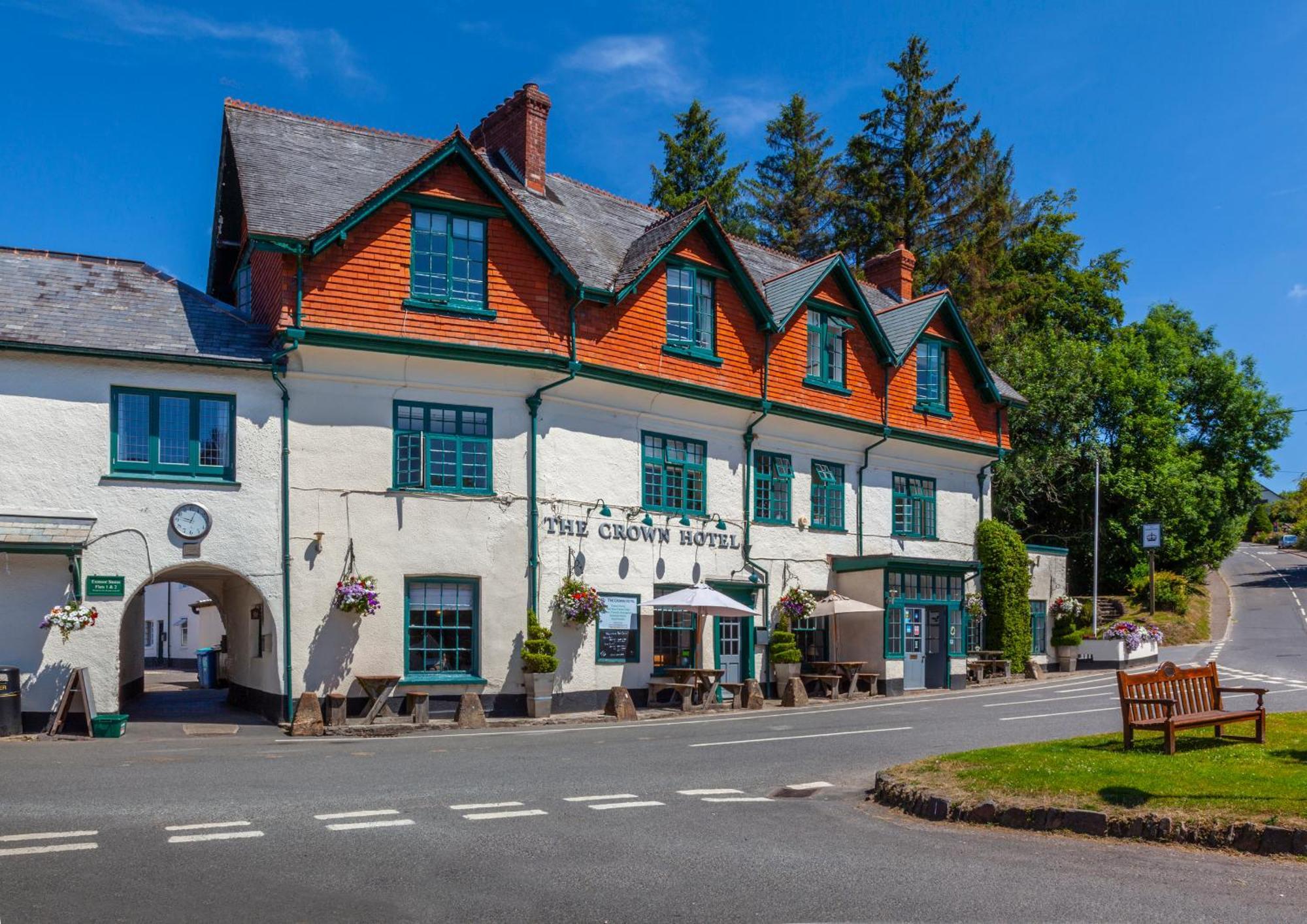 The Crown Hotel Exford Buitenkant foto